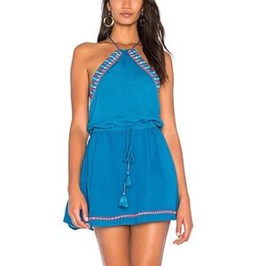 Darwin Dress in Teal. Piper. Revolve
